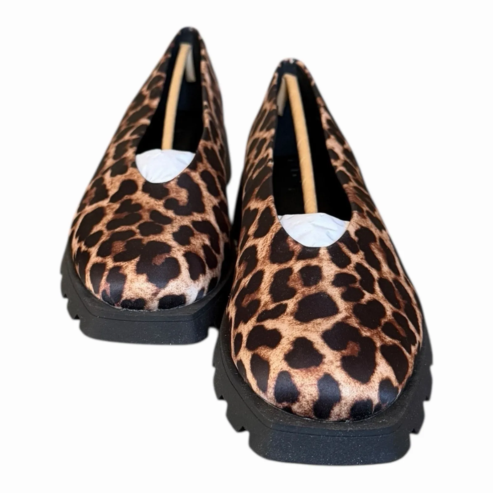 Katy Perry Collections The Daarling Leopard Satin Lug Sole Loafer NIB Size 11 - Image 1