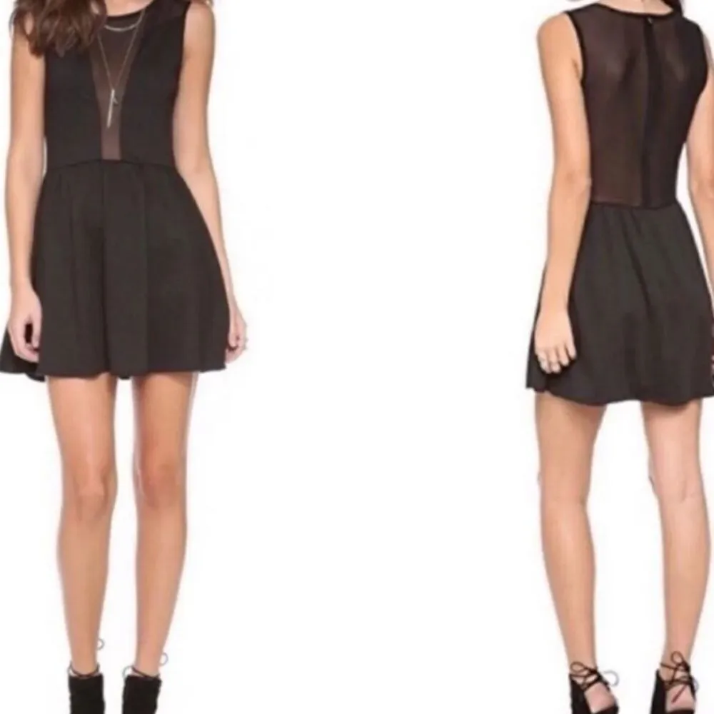 For Love & Lemons Black Illusion Dress Size XS - Image 2