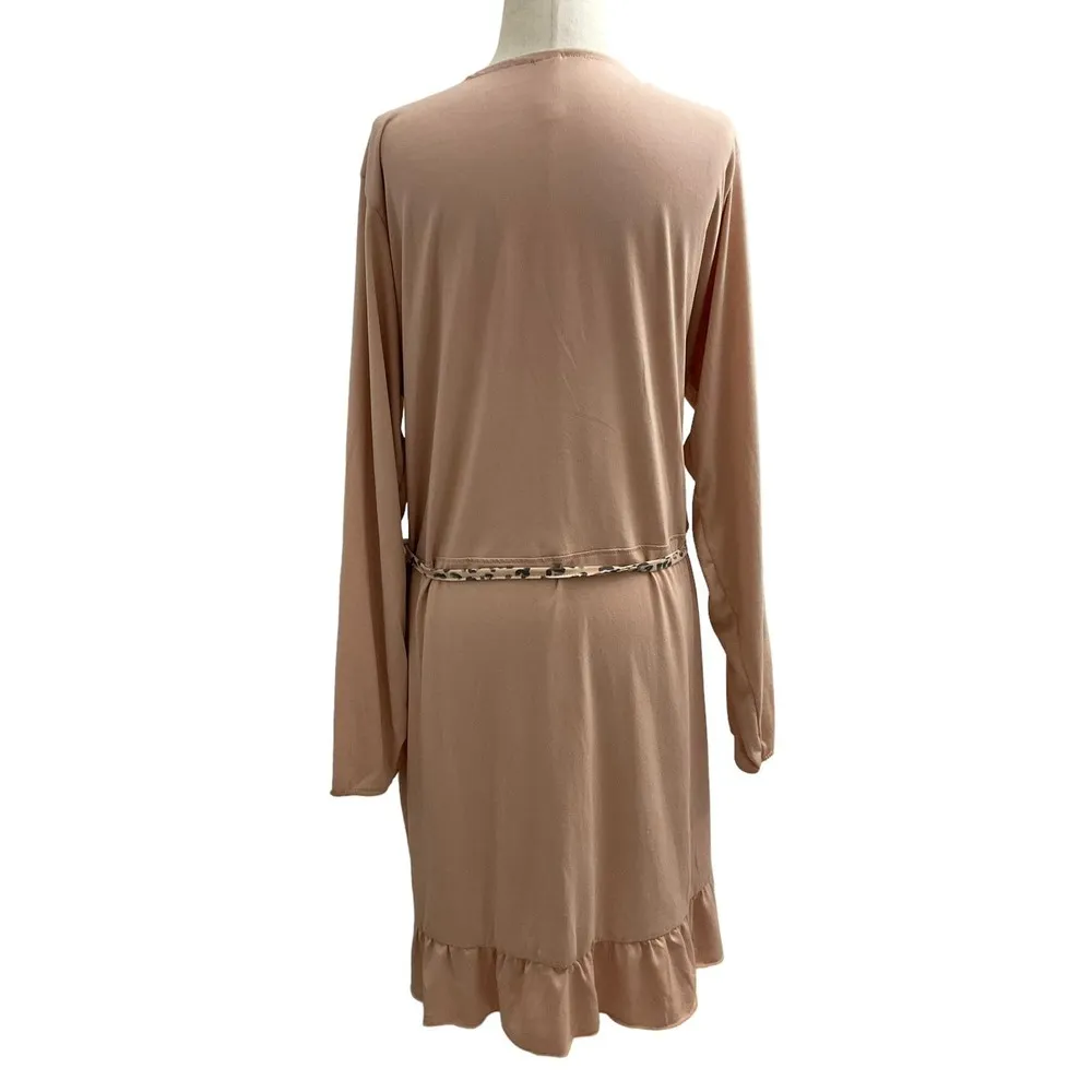 Jessica Simpson Peach Robe Size L NWT (37-57) - Image 2