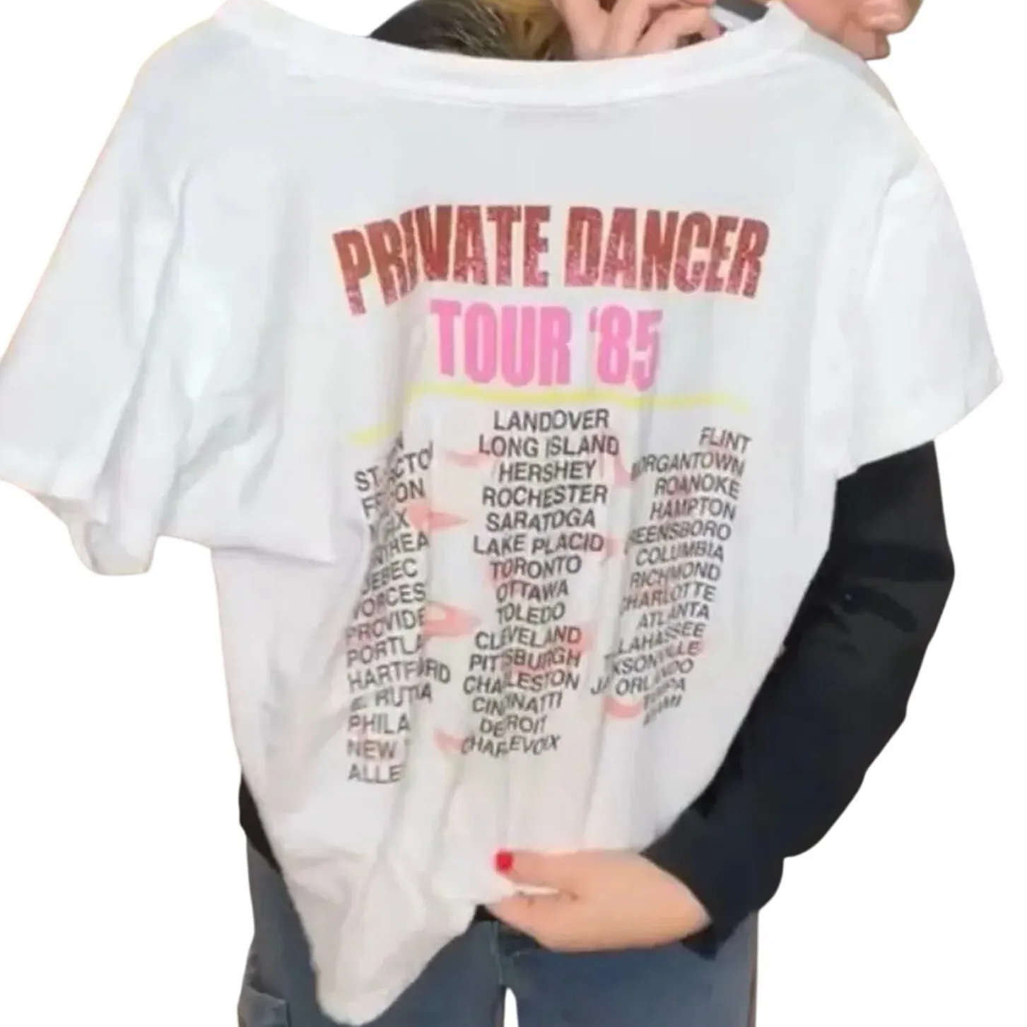 DAYDREAMER Tina Turner Private Dancer Solo Tee Size M New without Tag MSRP $88 - Image 9