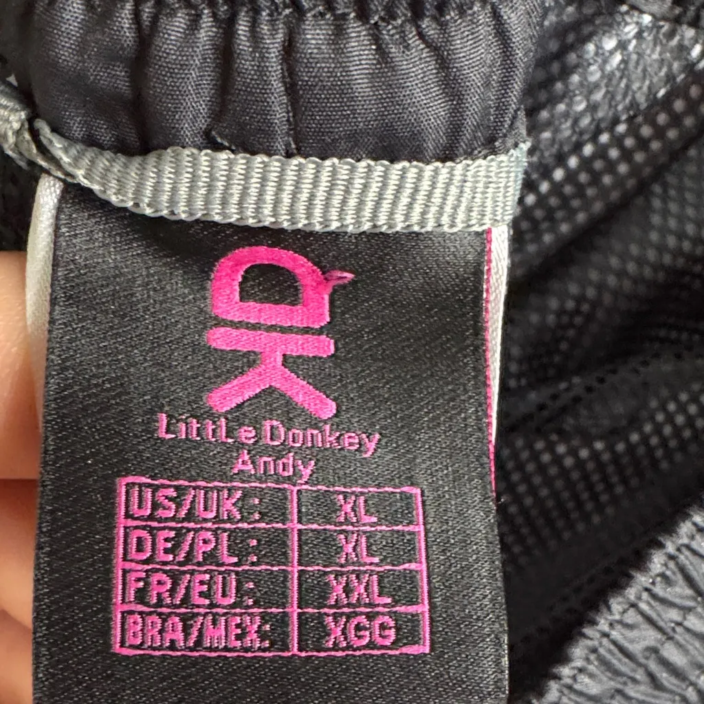 Little Donkey Andy Black Wind and Waterproof Pants Size XL - Image 2