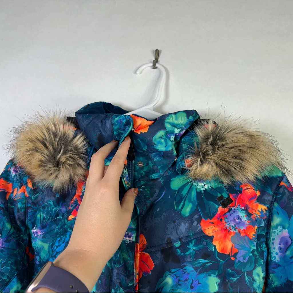 Obermeyer Tuscany II Dream of Spring Floral Insulated Ski Snow Jacket Women 12 - Image 7
