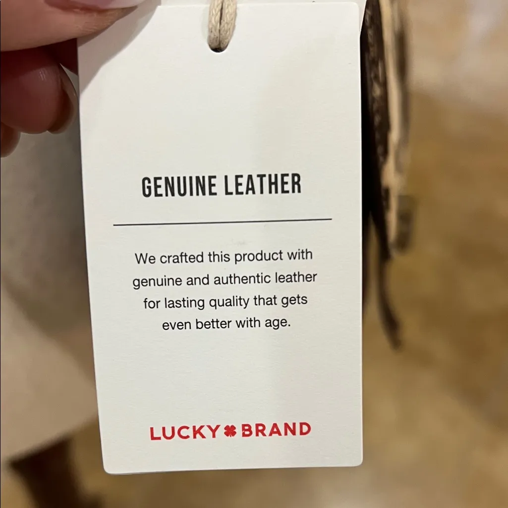 Lucky Brand | Genuine Leather & Calf Hair Crossbody in “Dark Cappuccino” - Image 12