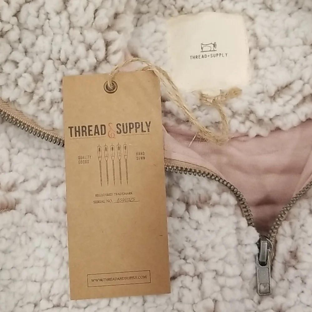 💕THREAD & SUPPLY💕 Lazy Sunday Pullover NWT (S) Pink - Image 8