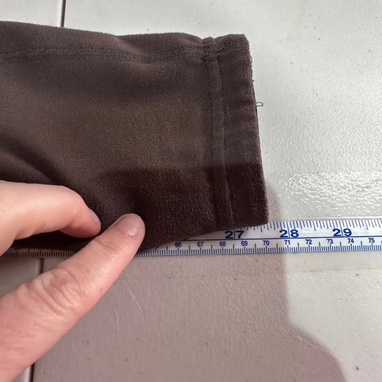 Kerrits Women's Riding Pants Leggings Brown Size M Knee Patch Equestrian - Image 11