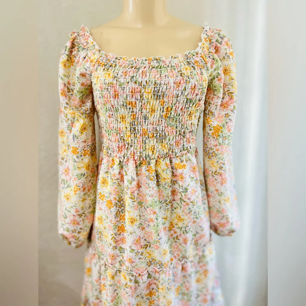 Lily Rose floral print women’s dress size S - Image 2