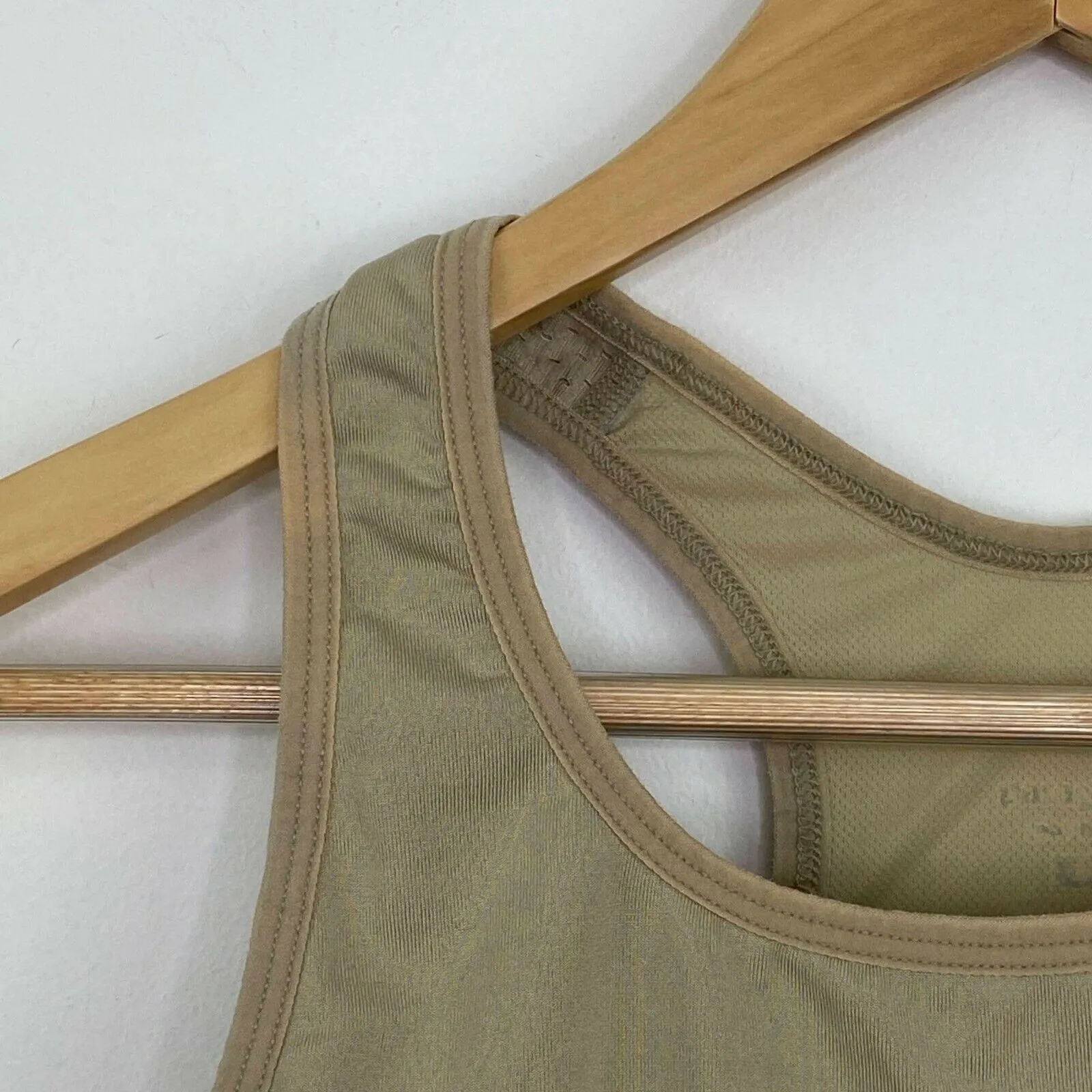 Patagonia Tan Racerback Activewear Sports Bra Women's Size‎ Medium M - Image 2
