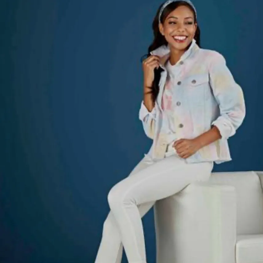 MUD PIE Mickey Denim Jean Jacket - Image 2