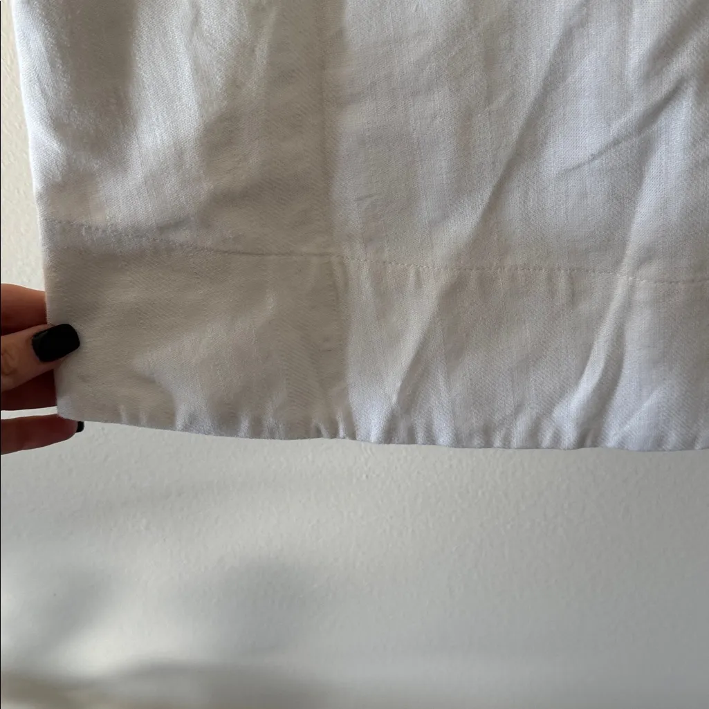 RAG & BONE Rosalind A-line Cotton-Linen Minidress, Size Small, $298 - Image 7