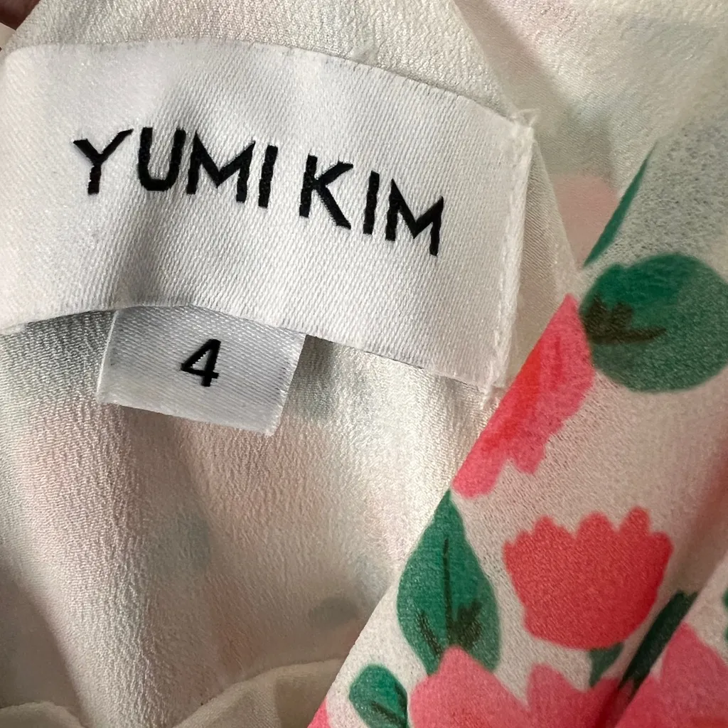 Yumi Kim Kaia Maxi Dress Kingston Garden Ivory Floral Size 4 Cocktail Party - Image 8