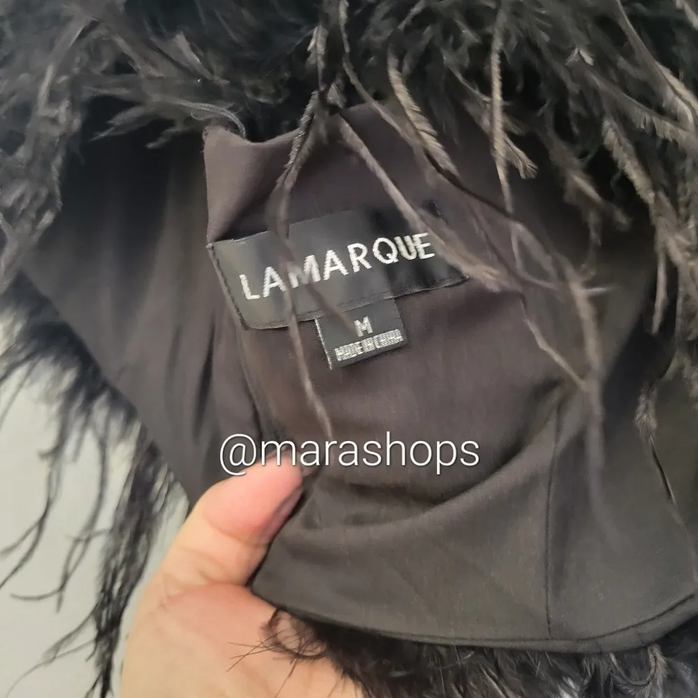 La Marque Zaina Feather Bustier Top - Image 6