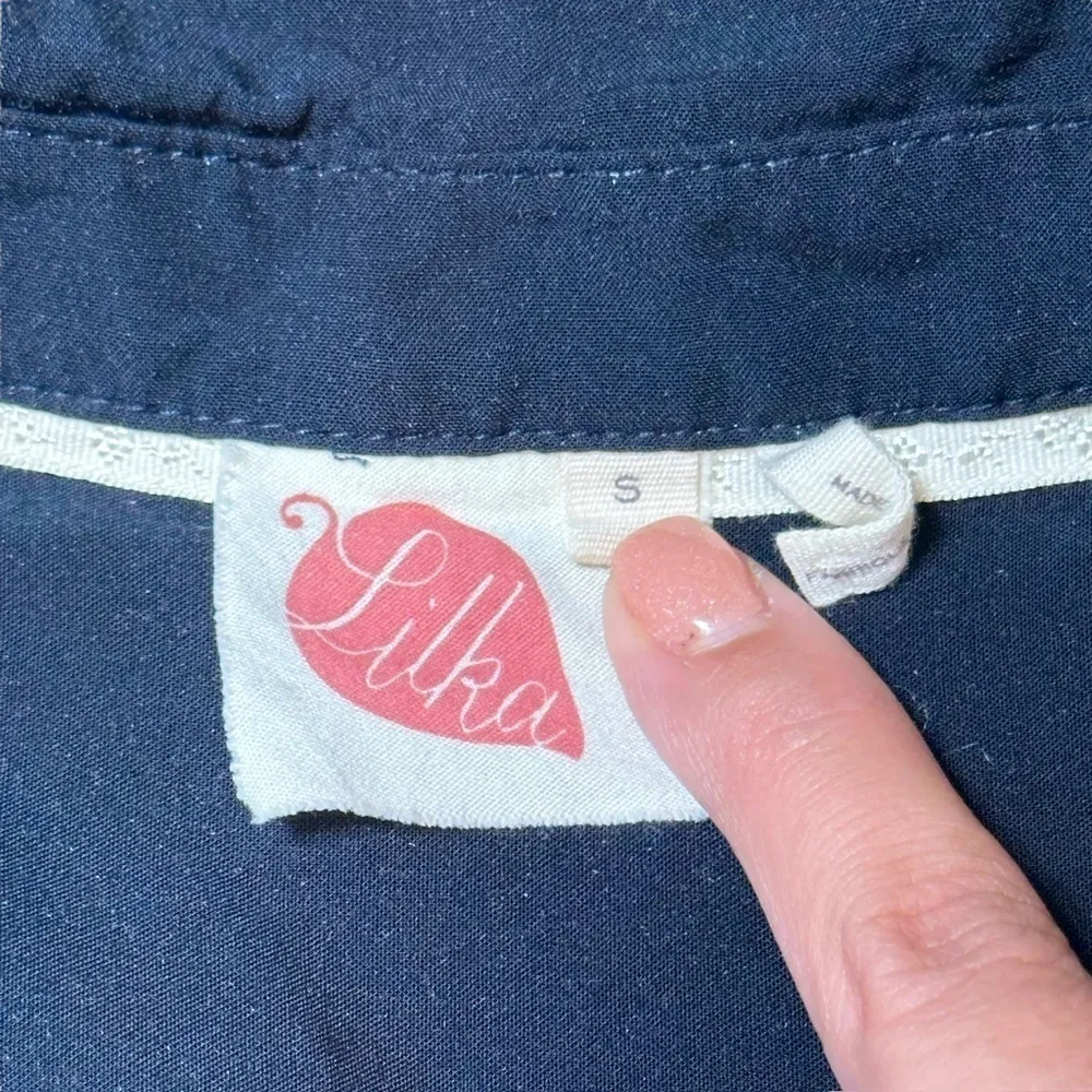 Anthropologie Lilka Lakeshore Navy Blue Jumpsuit | U.S. Woman’s Small - Image 12