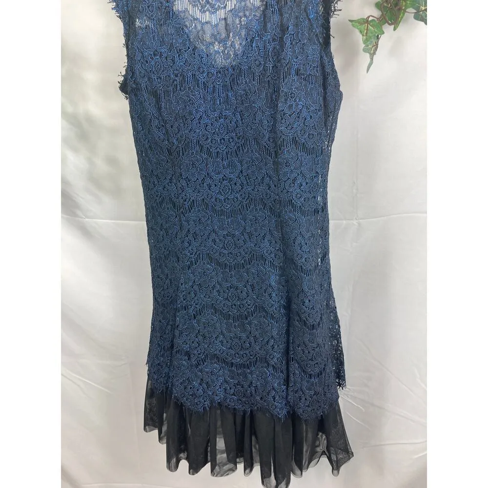 Betsy & Adam lace sleeveless dress - Image 2