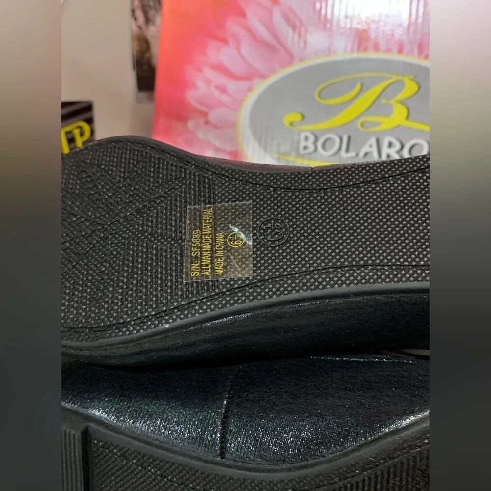 Bolaro by Summer Rio Black Studded Flats Size 6.5 - Image 8