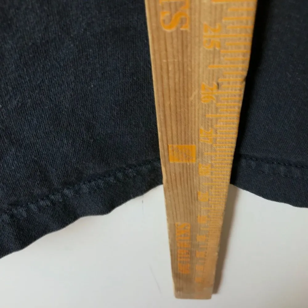 2009 Vintage Popeye Gangster Rap Tee T Shirt 00s The Sailor Man Cartoon Black XL - Image 9