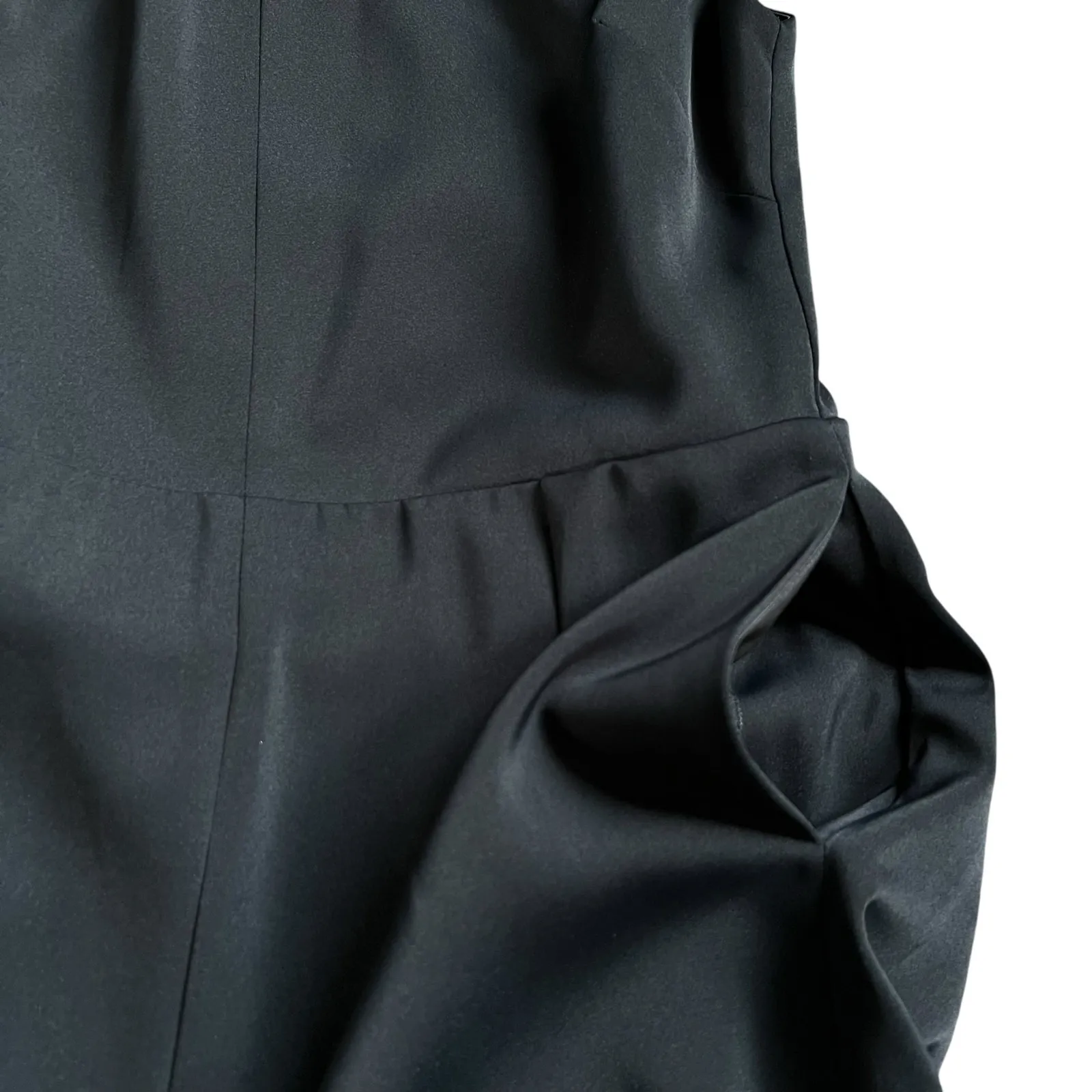 Rebecca Minkoff Black Cutout Sleeveless V-Neck Jumpsuit Size 6 - Image 4