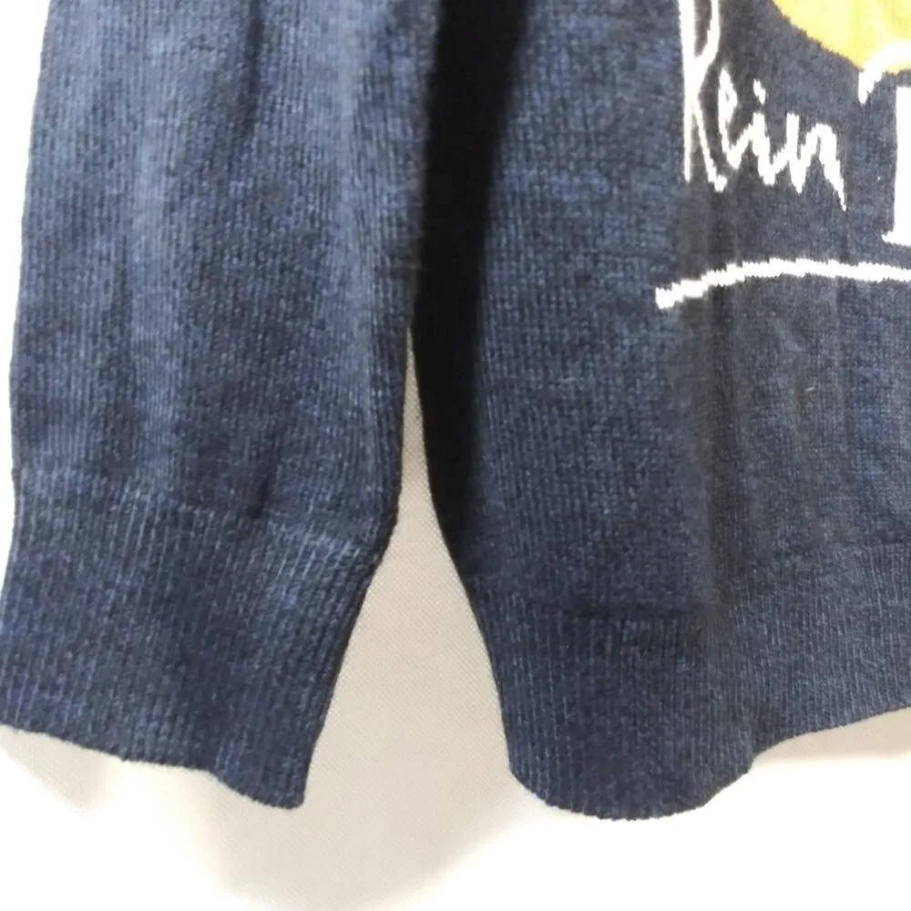 Holiday Ugly Christmas Sweater Unisex Brew Dolph Rein Beer Sweater Size L Black Size L - Image 5