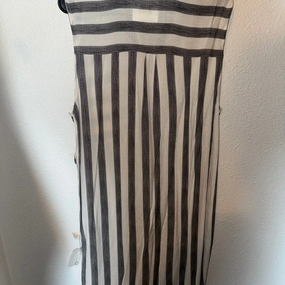 Hem & Thread  Striped long‎ Blouse or coverup - Image 4