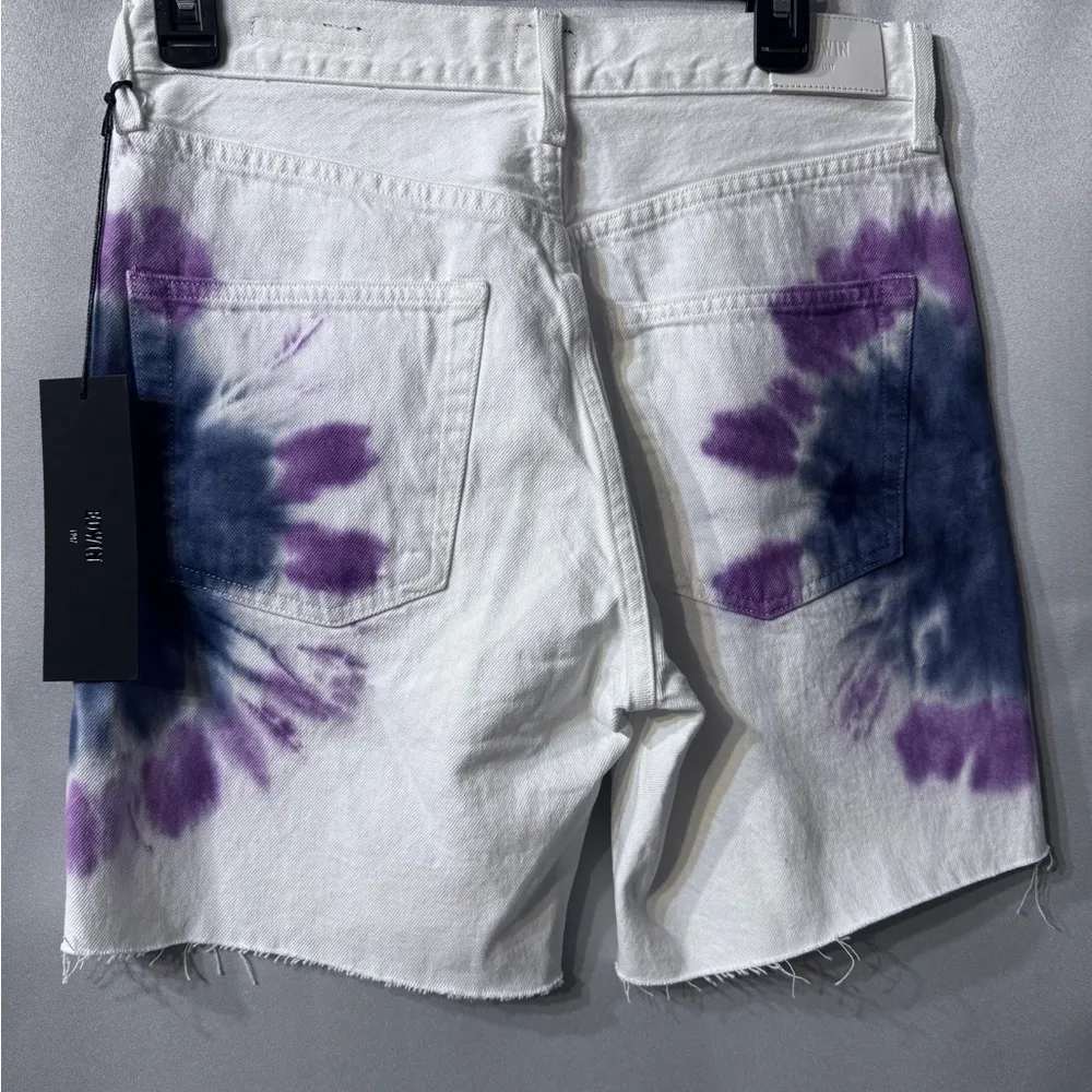 Anthropologie Edwin Tie-Dye Kai Shorts size 28 NWT! Color is sunset $168 retail! - Image 8