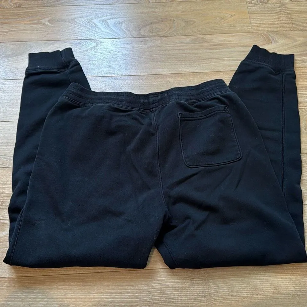 Abercrombie and fitch black jogger sweats size medium - Image 8