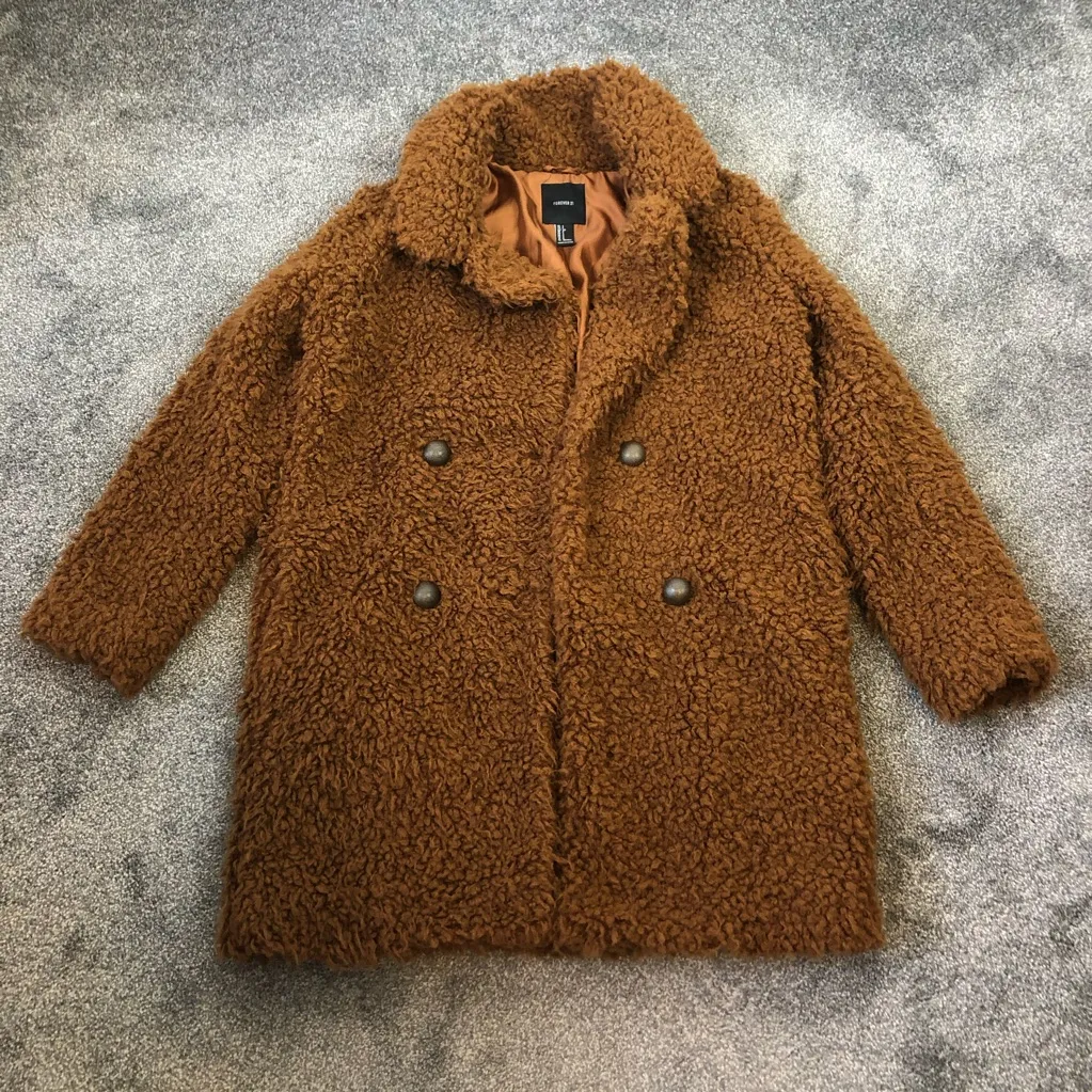 Forever 21 Brown Teddy Jacket - Image 5