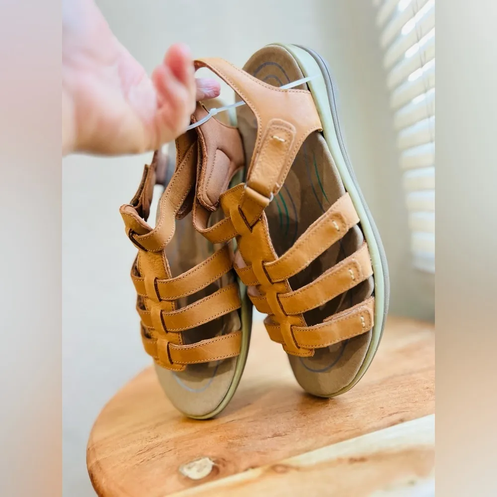 Orthofeet Extra wide ORTHO SANDALS SIZE 10 Tan - Image 5