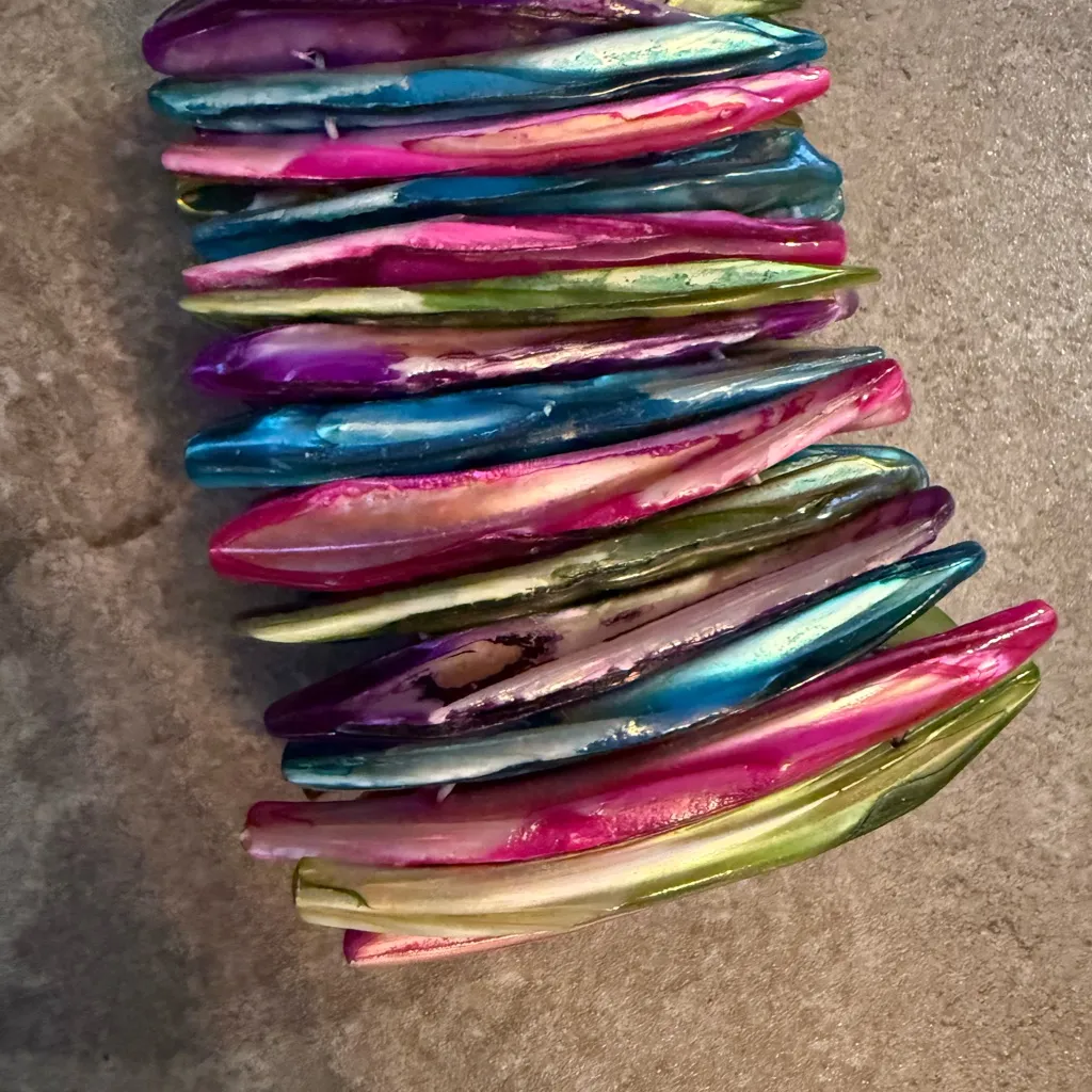 Source Unknown Multicolor Bracelet Purple - Image 7