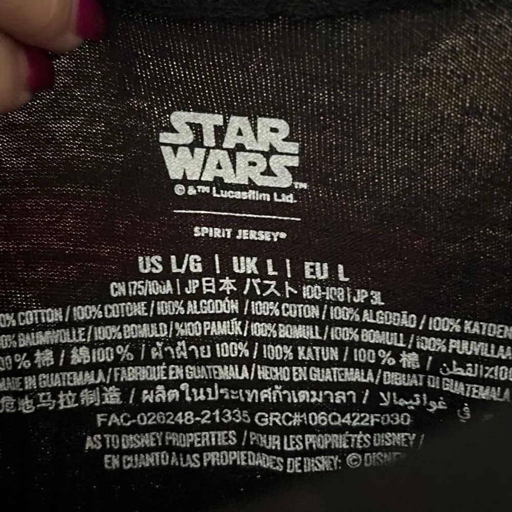 Baby Yoda Grogu Disney Spirit Jersey size large - Image 7