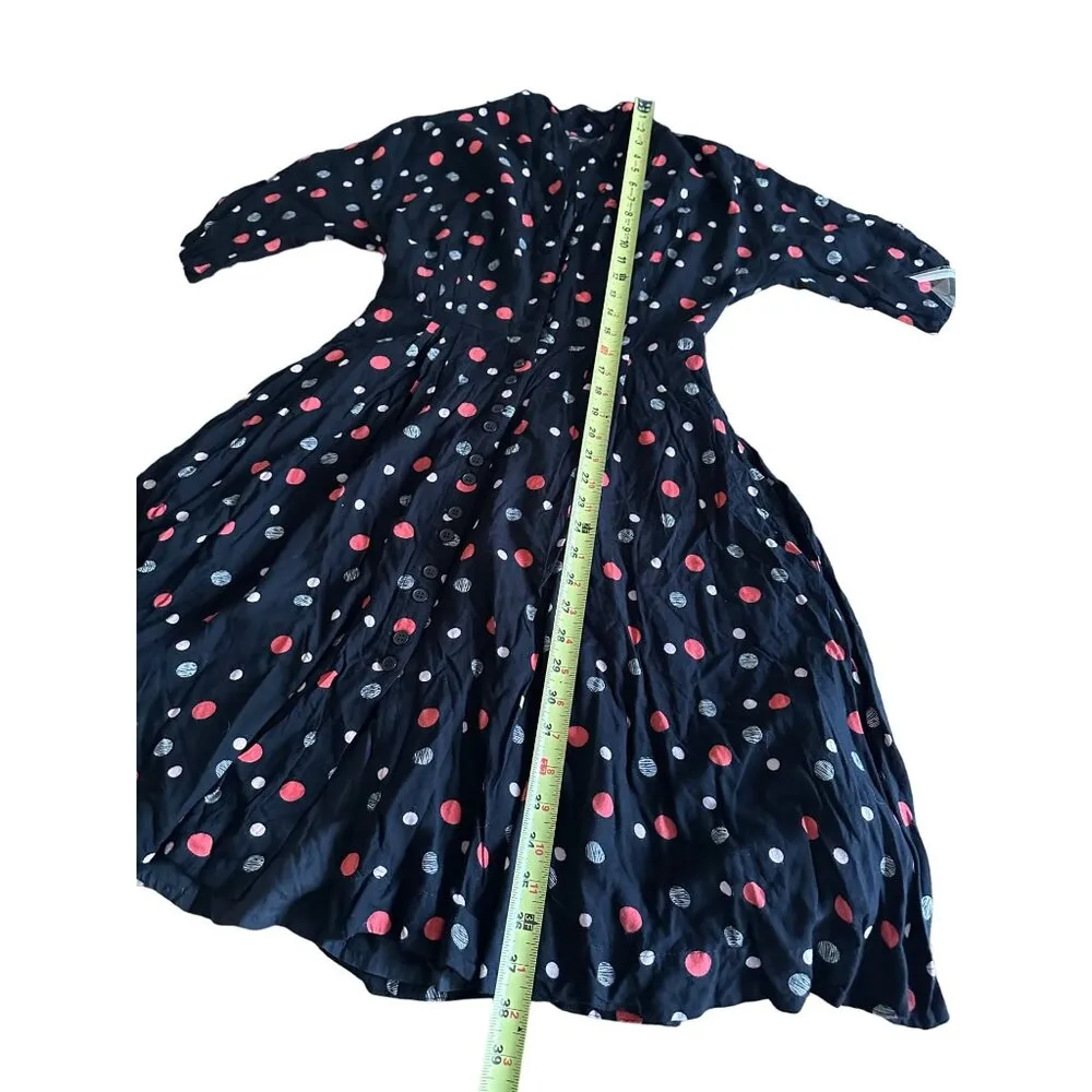 Emily & Fin Pinup Polka Dot Button - Image 9