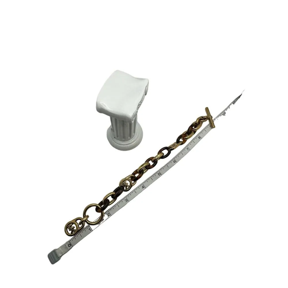 Michael Kors Heritage Tortoise Toggle Bracelet - Image 6