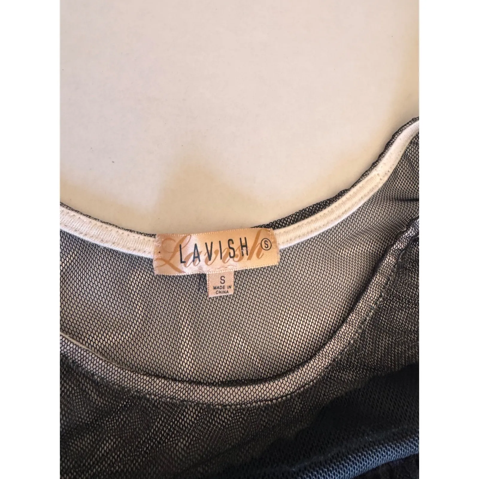 Lavish Embellished Tank Top Sleeveless Party Festival‎ Top Black Small - Image 6