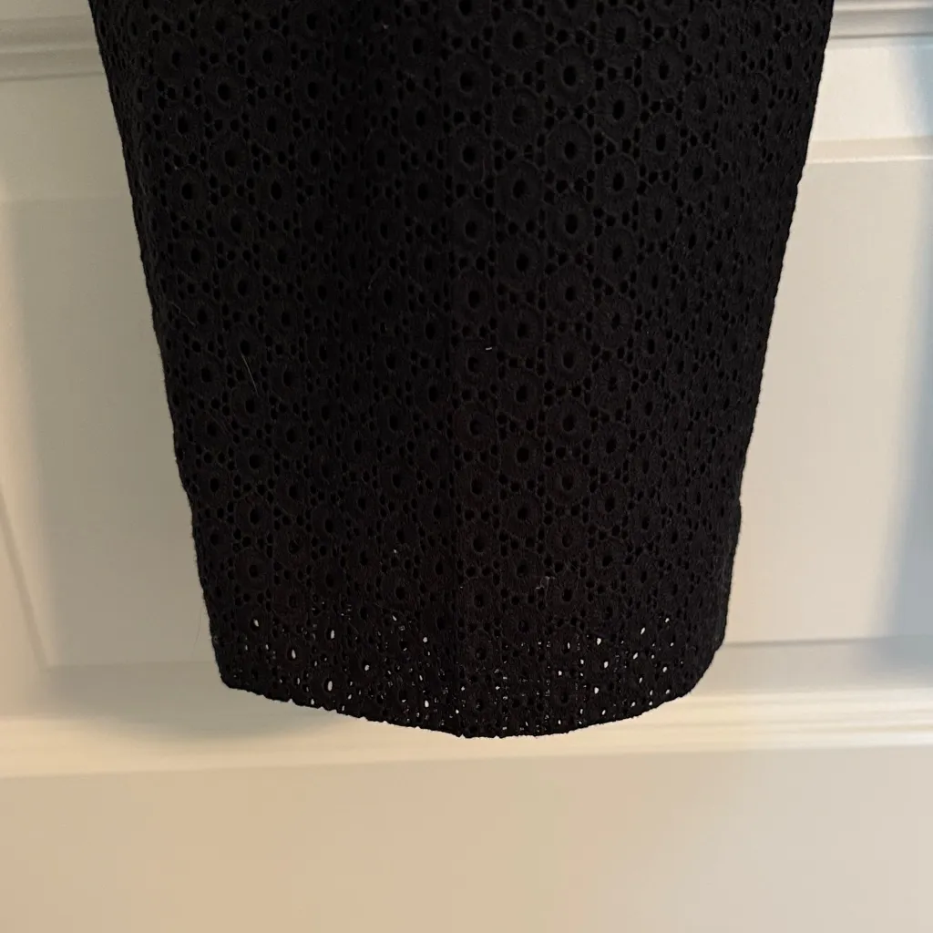 Doncaster Collection Elegant Black Eyelet Lined Women's Pants - Image 3