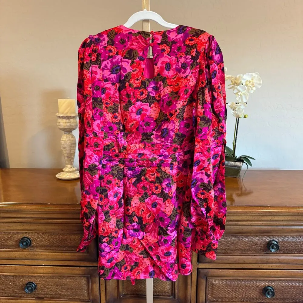 For Love & Lemons Lauren Cut Out Mini Dress NWT M – SOLD OUT Pink Stunner Size M - Image 5