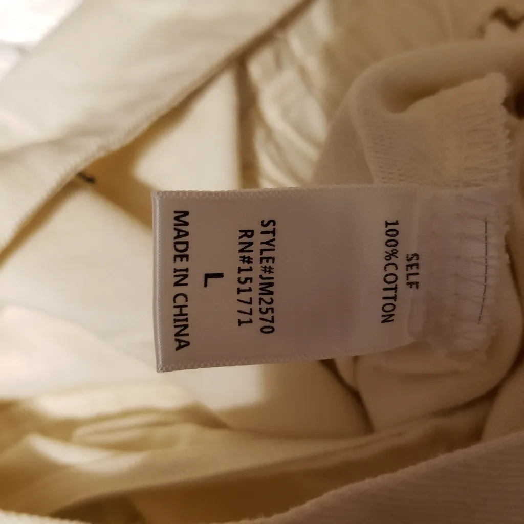 Baltic Born Montgomery Ivory Denim Ruffle Romper - Image 6