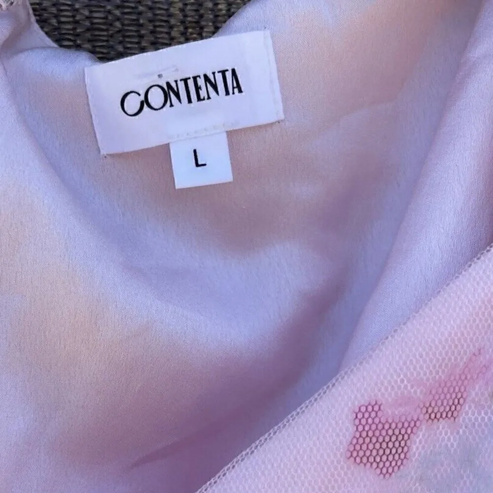 Urban Outfitters Dress New Size SizeLarge Flower Print Cut Out Club Contenta - Image 11