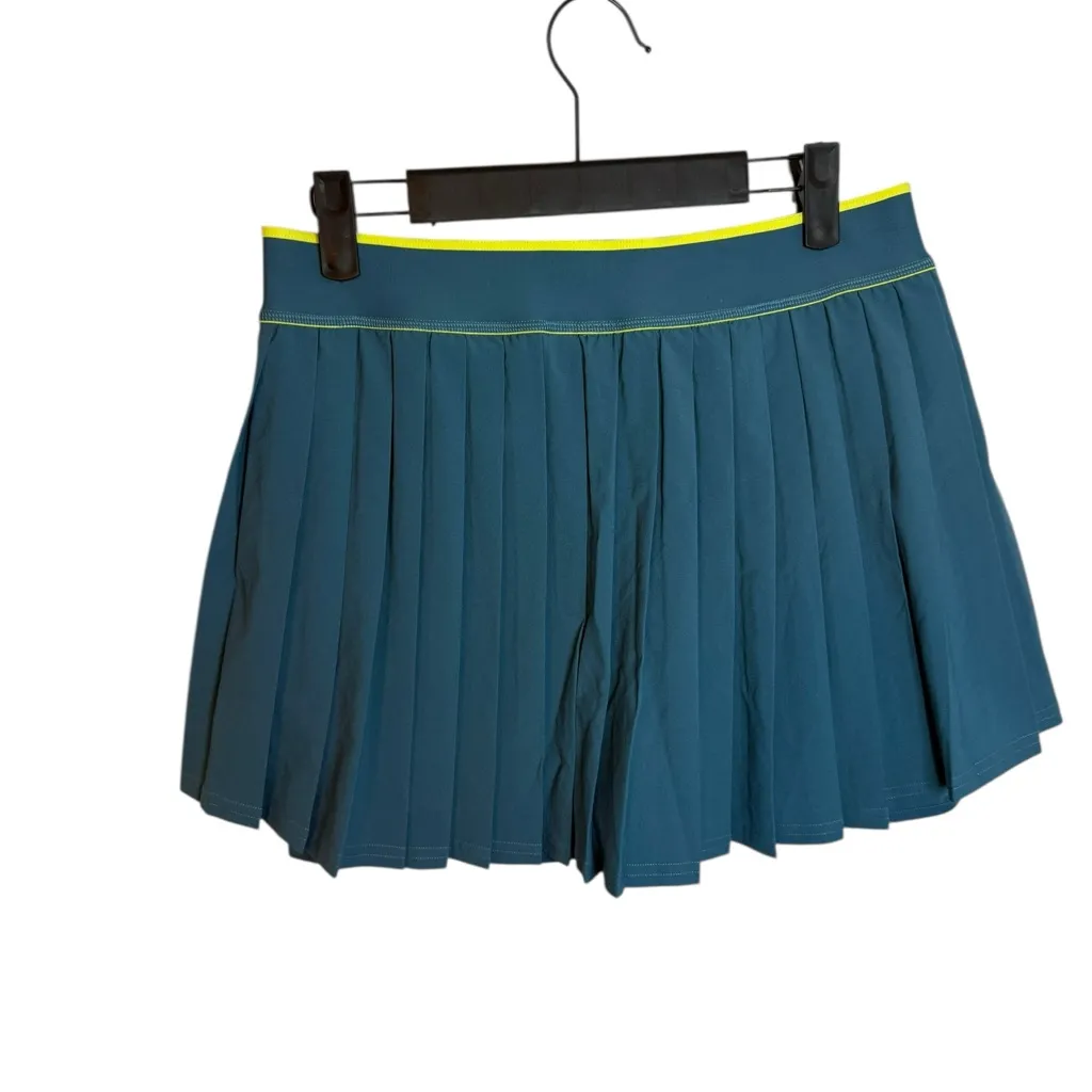 New Balance Teal Pleated Athletic Skort - Image 2