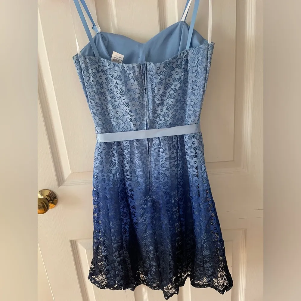 B. Smart Blue Ombre Dress - Image 2