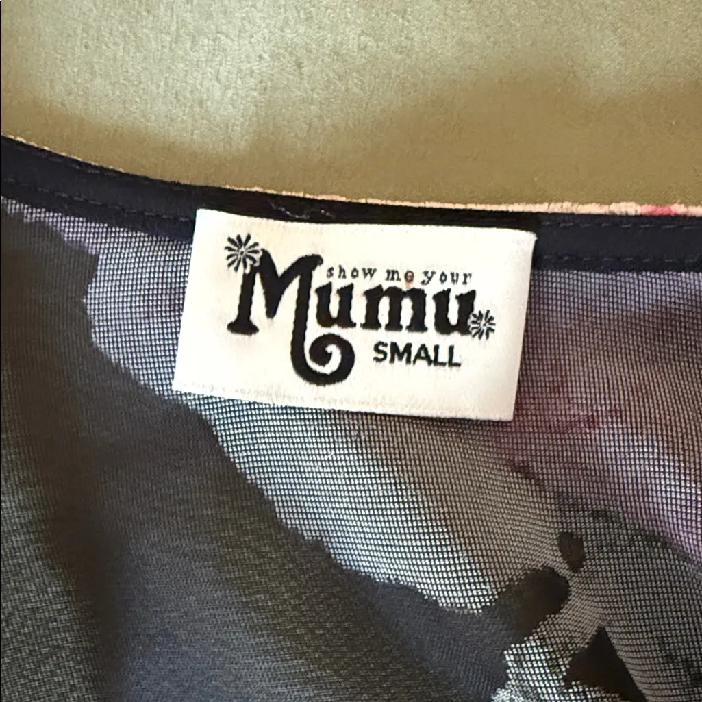 Show Me Your MuMu Hippie Dippie Floral Bell Sleeve Velvet Top - Image 8