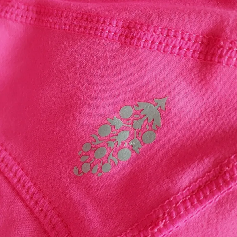 Free People Movement Biker Baby Shorts Size S Tropical Pink - Image 5