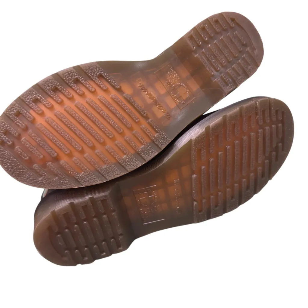 Dr Martens 1460 Patent Leather Combat Boots Black EU 41 Y2K Grunge Revival EUC - Image 10