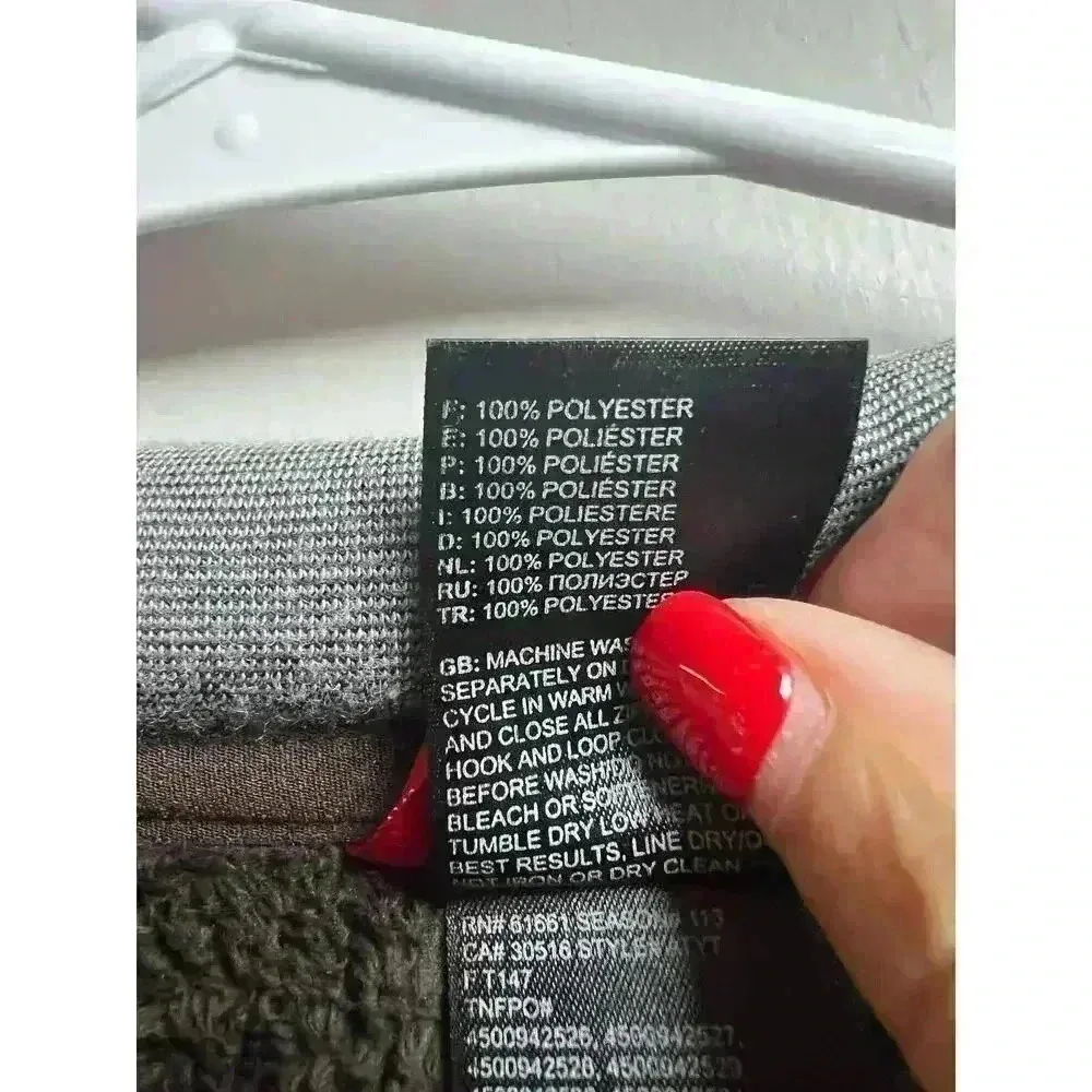 The North Face Women's Brown Quarter Zip Fleece Sherpa Pullover Jacket Small - Image 4