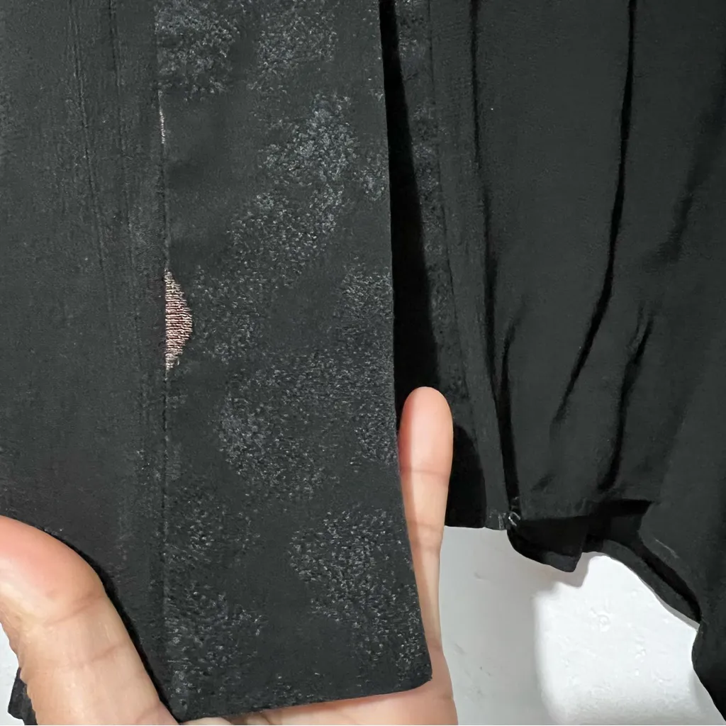 Elegant Black Women's Kimono Jacket :Box O: Size undefined - Image 2