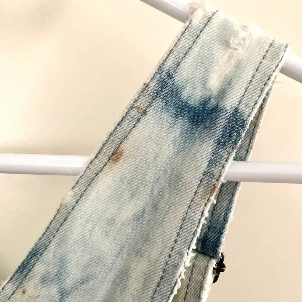 3/$15 Show Me Your Mumu Georgia Overalls Shortalls in Tide Wash *Small Stains* - Image 9