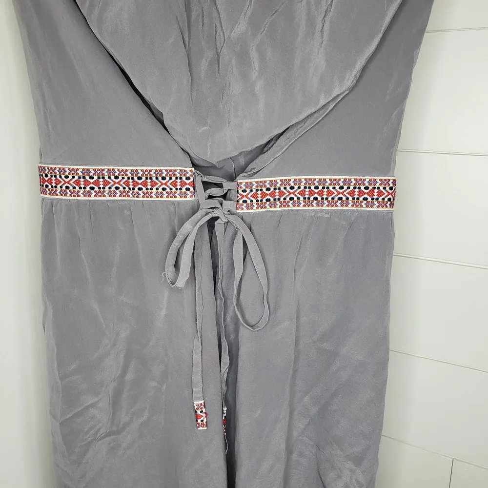 Gypsy 05 Tube Strapless Silk Coachella Cairo Midi Dress Medium - Image 3