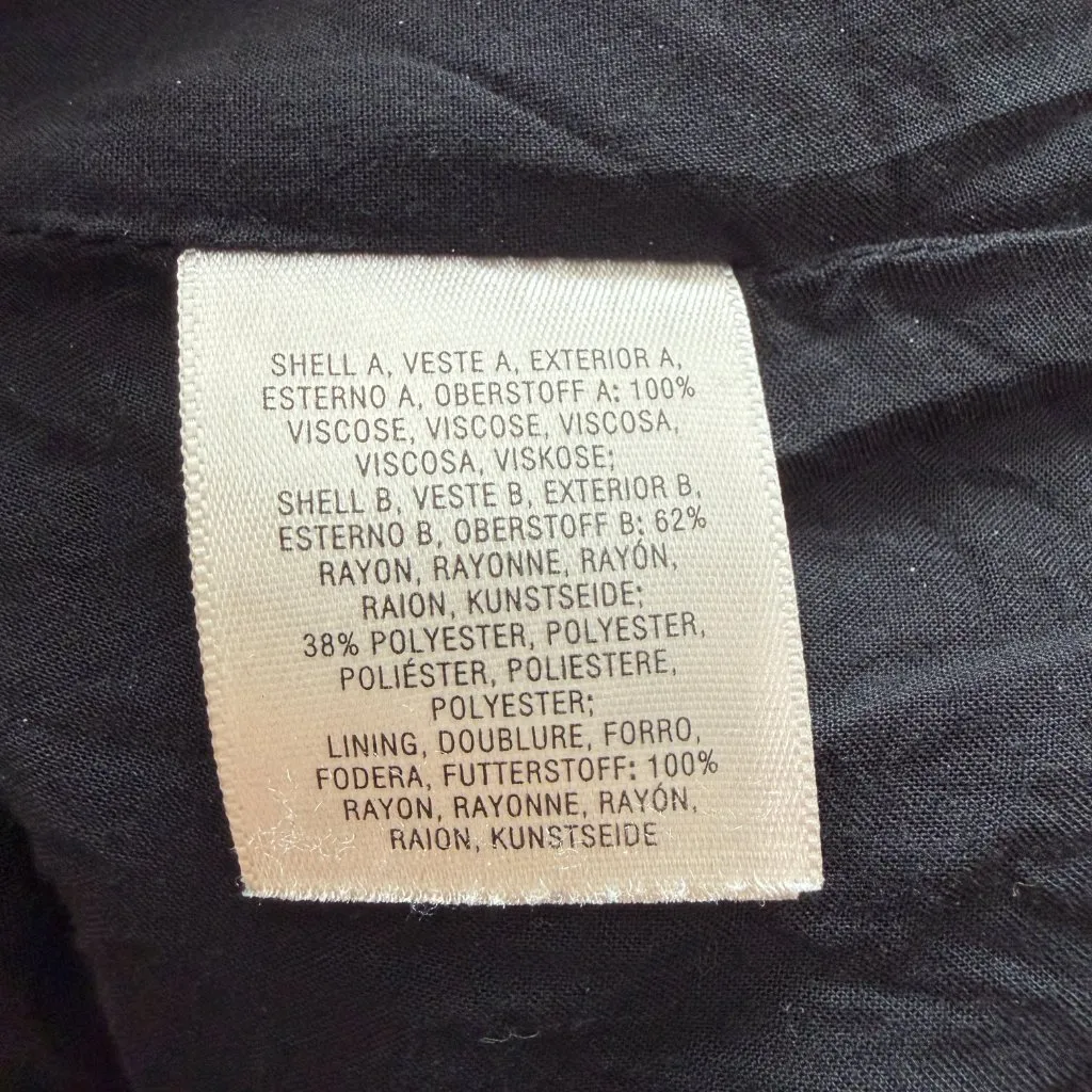 Anthropologie Maeve Elisabel two toned midi dress size medium faux wrap - Image 11