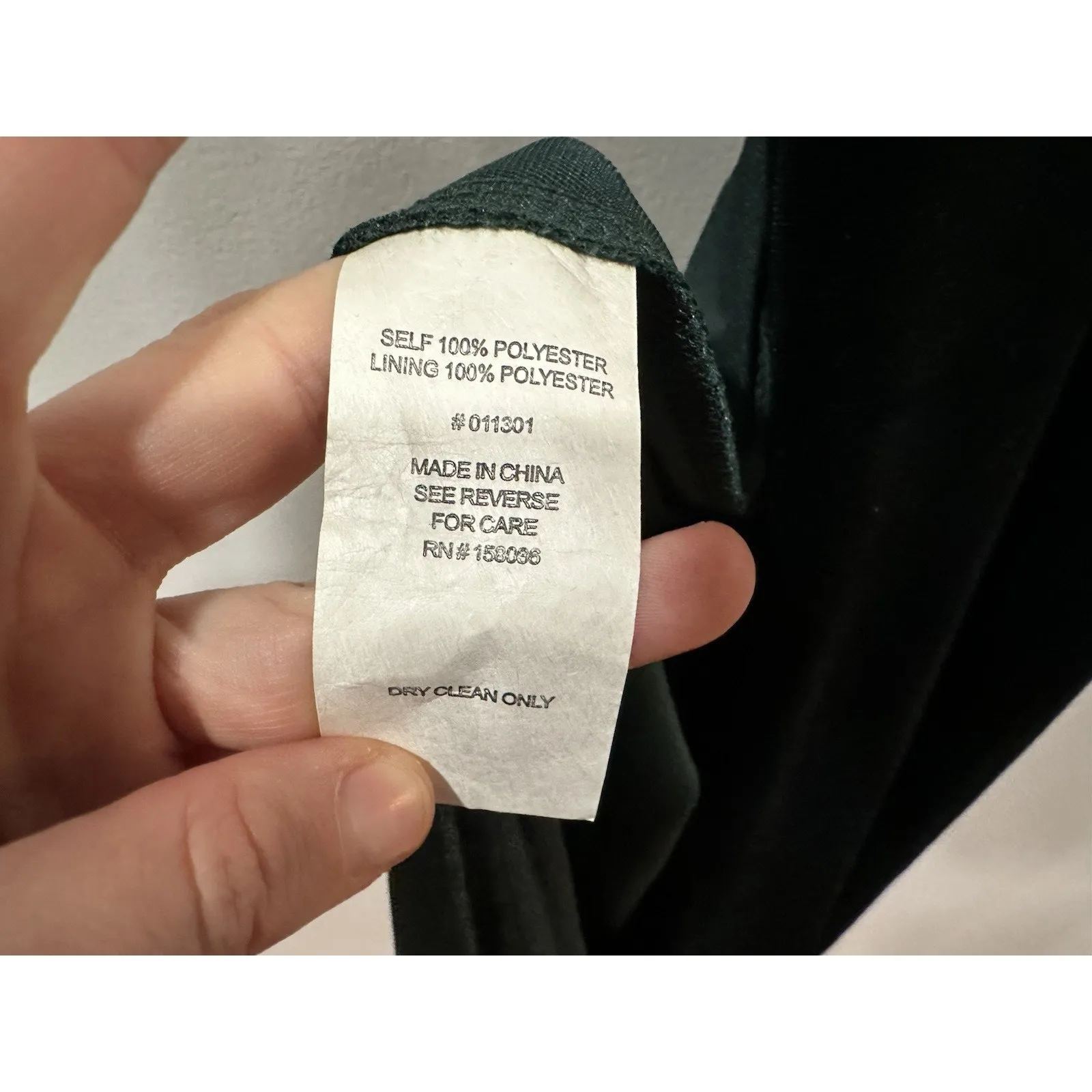 Birdy Grey Ash Cowlneck Velvet Gown In Emerald Green Medium M NEW - Image 8