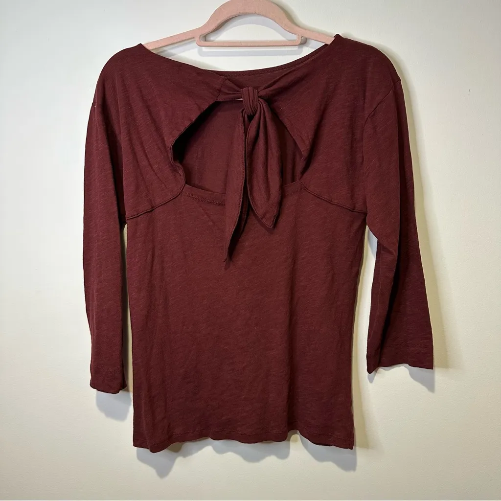j crew bow back shirt size medium - Image 2