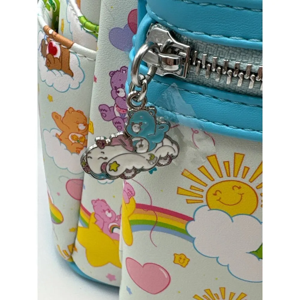 Loungefly‎ Care Bears 40th Anniversary All Over Pattern Mini Backpack NWT - Image 5
