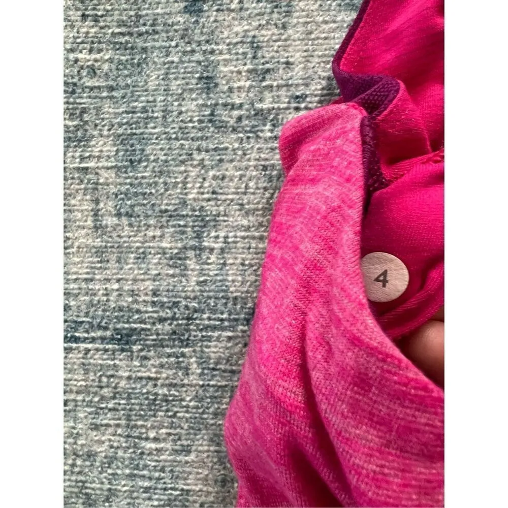 Lululemon Run For Gold Heathered Jeweled Magenta / Regal Plum Size 4 - Image 6