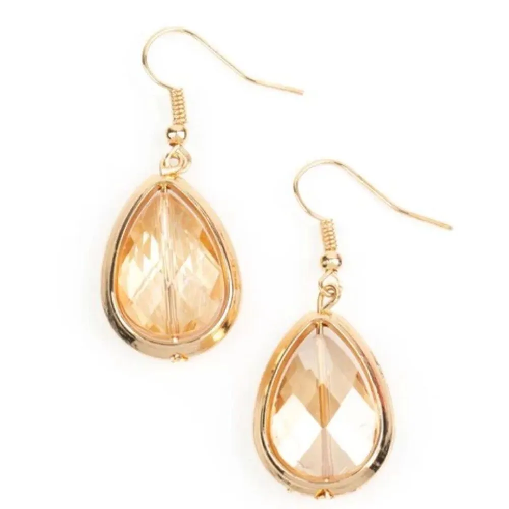 Drop-Dead Duchess Gold Earrings (226) - Image 2